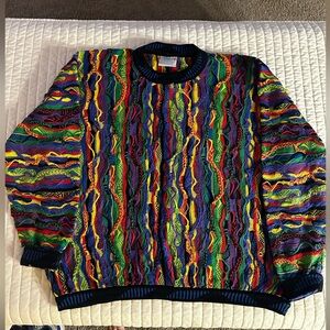 Vintage. COOGI bright men’s sweater.